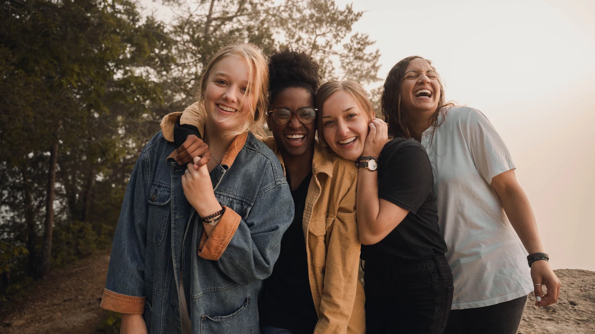 Diverse group of people connecting across cultures