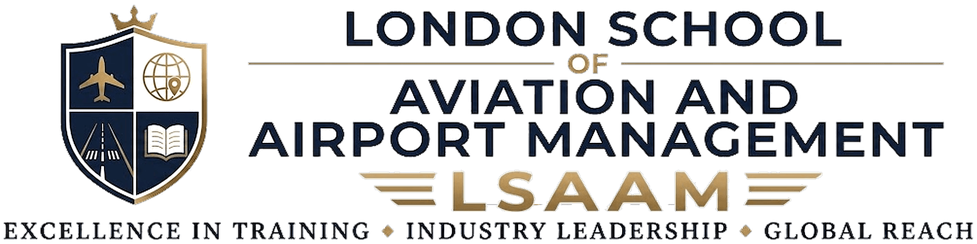 London School of Aviation & Airport Management logo