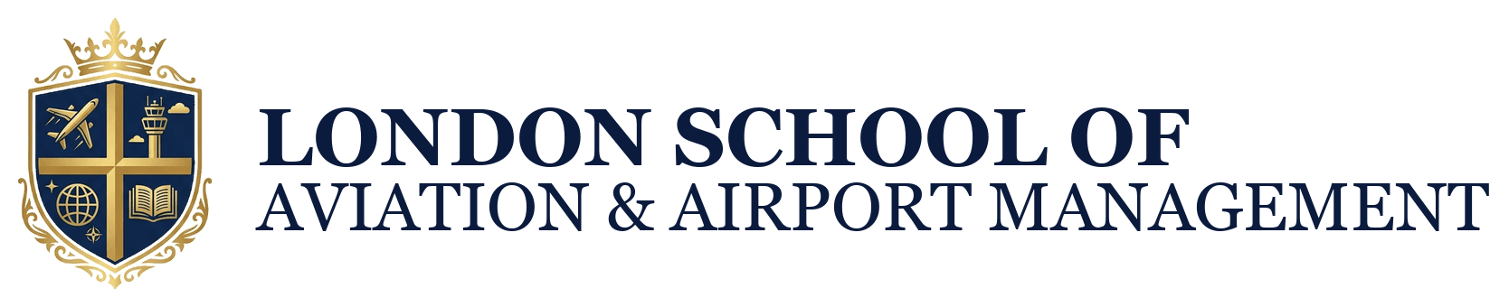 London School of Aviation & Airport Management logo