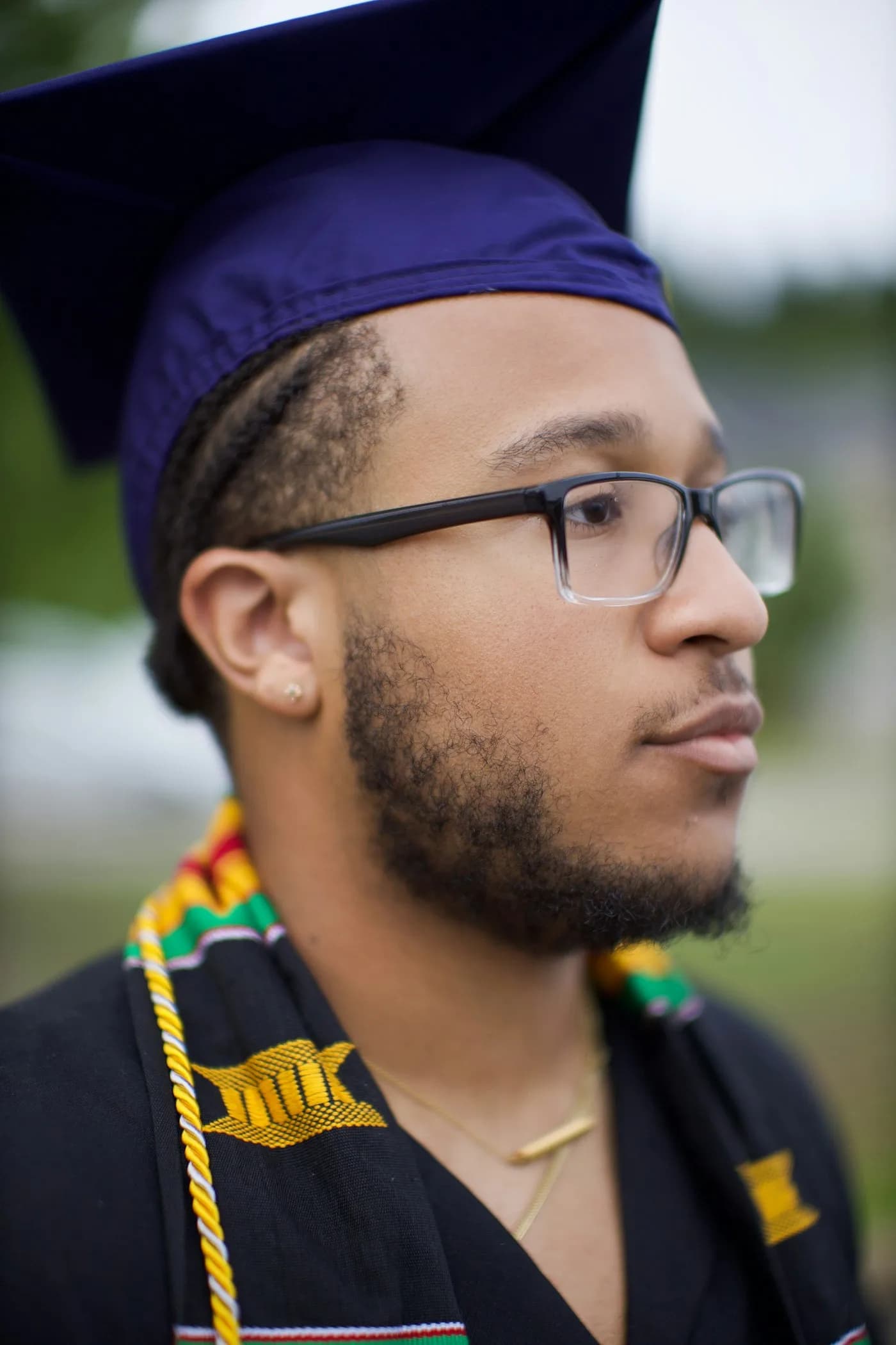 Graduate in academic dress