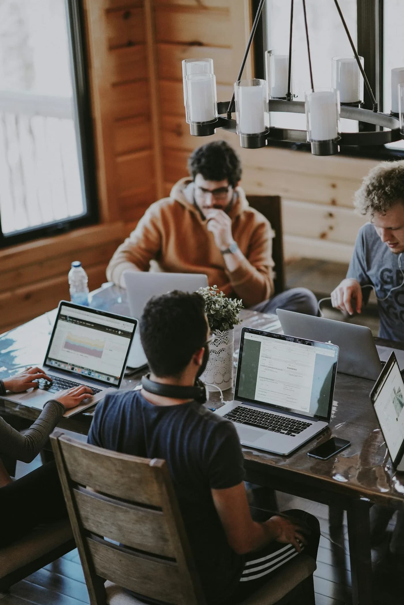 Professional team collaboration