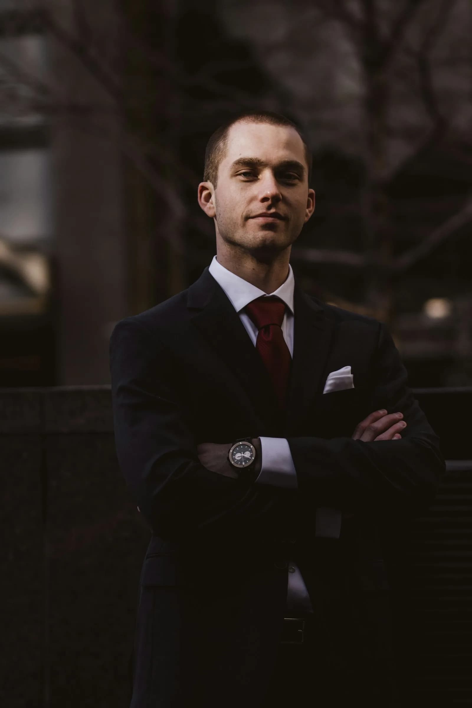 Professional advancing their career