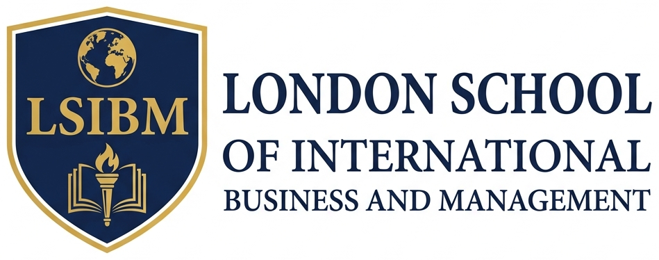 London School of International Business and Management logo